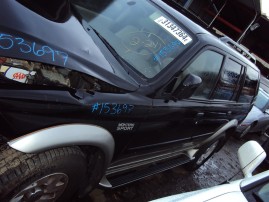 2001 MITSUBISHI MONTERO SPORT, 3.0L AUTO 2WD, COLOR BLACK, STK 153697